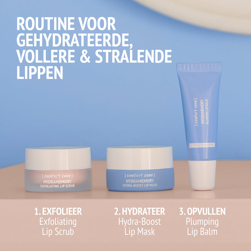 Comfort Zone: HYDRAMEMORY Hydramemory Lip Trio lippenritueel in drie stappen-4