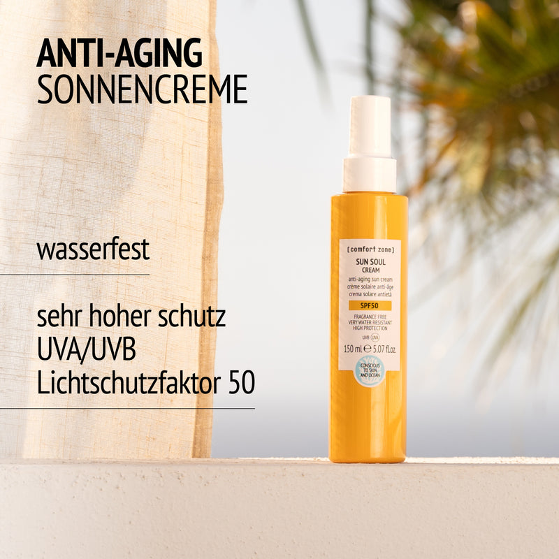 Comfort Zone: SUN SOUL CREAM SPF50  anti-aging zonnecrème -
