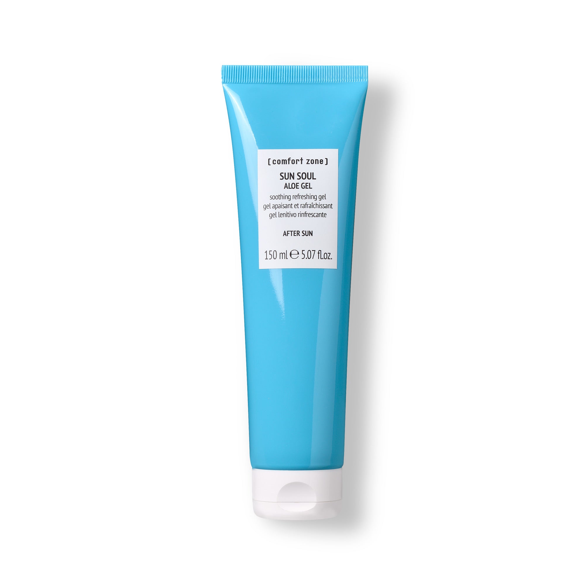 : SUN SOUL ALOE GEL Verzachtende verfrissende aftersun gel voor gezicht en lichaam-
