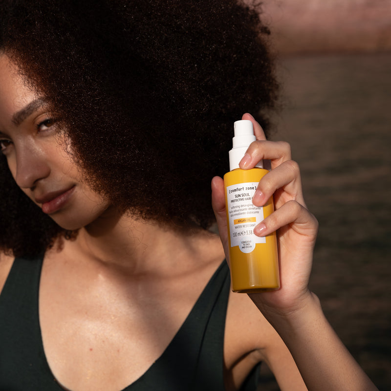 : SUN SOUL PROTECTIVE HAIR OIL Verzachtende ontwarrende olie-pdp
