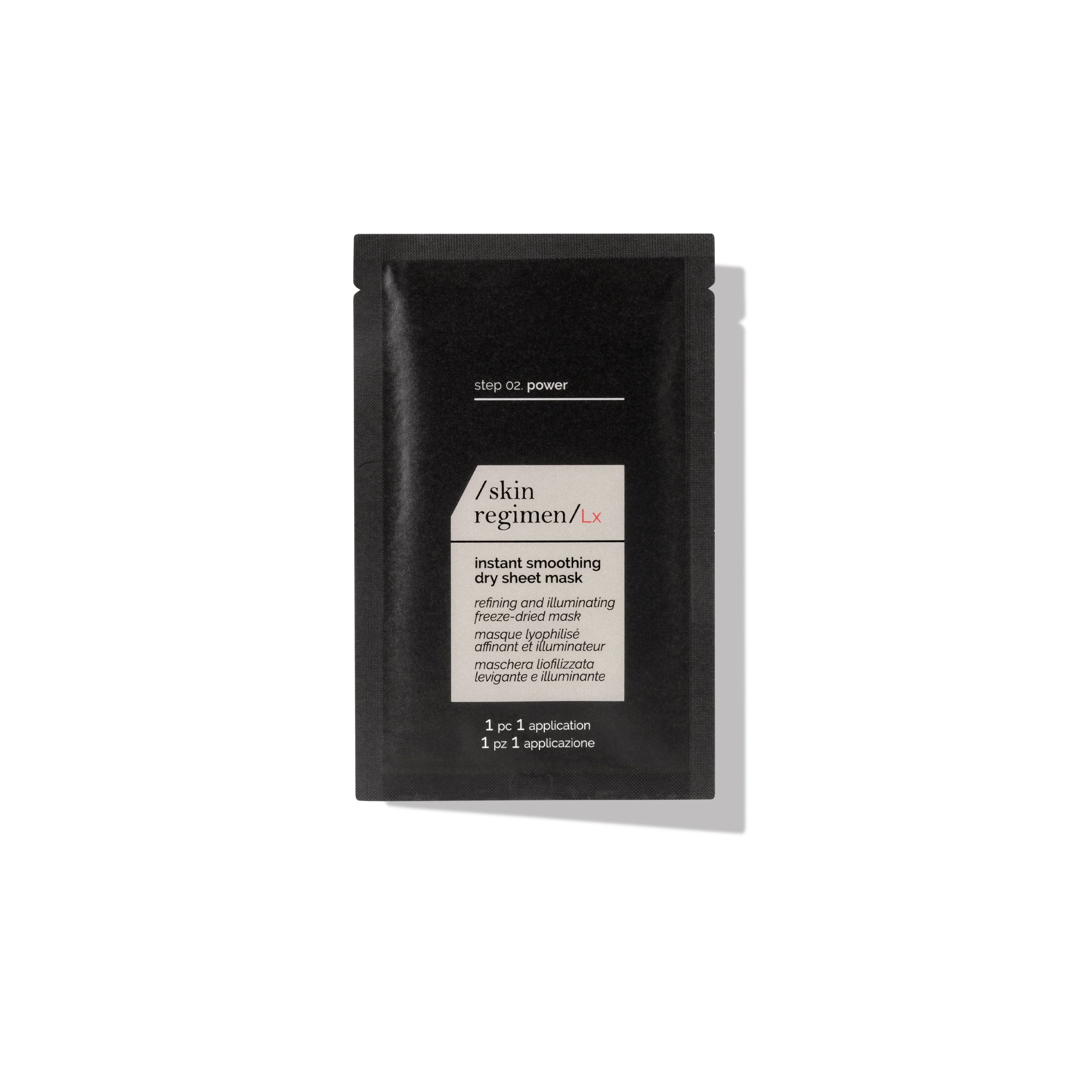 Comfort Zone: SKIN REGIMEN LX INSTANT SMOOTHING DRY SHEET MASK verfijnend en verhelderend gevriesdroogd masker-0.jpg
