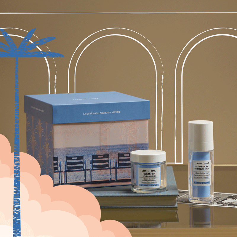 Comfort Zone: KIT THE CITY OF BLUE HORIZONS Gezichtskit voor een Hydraterende Glow-1.gif
