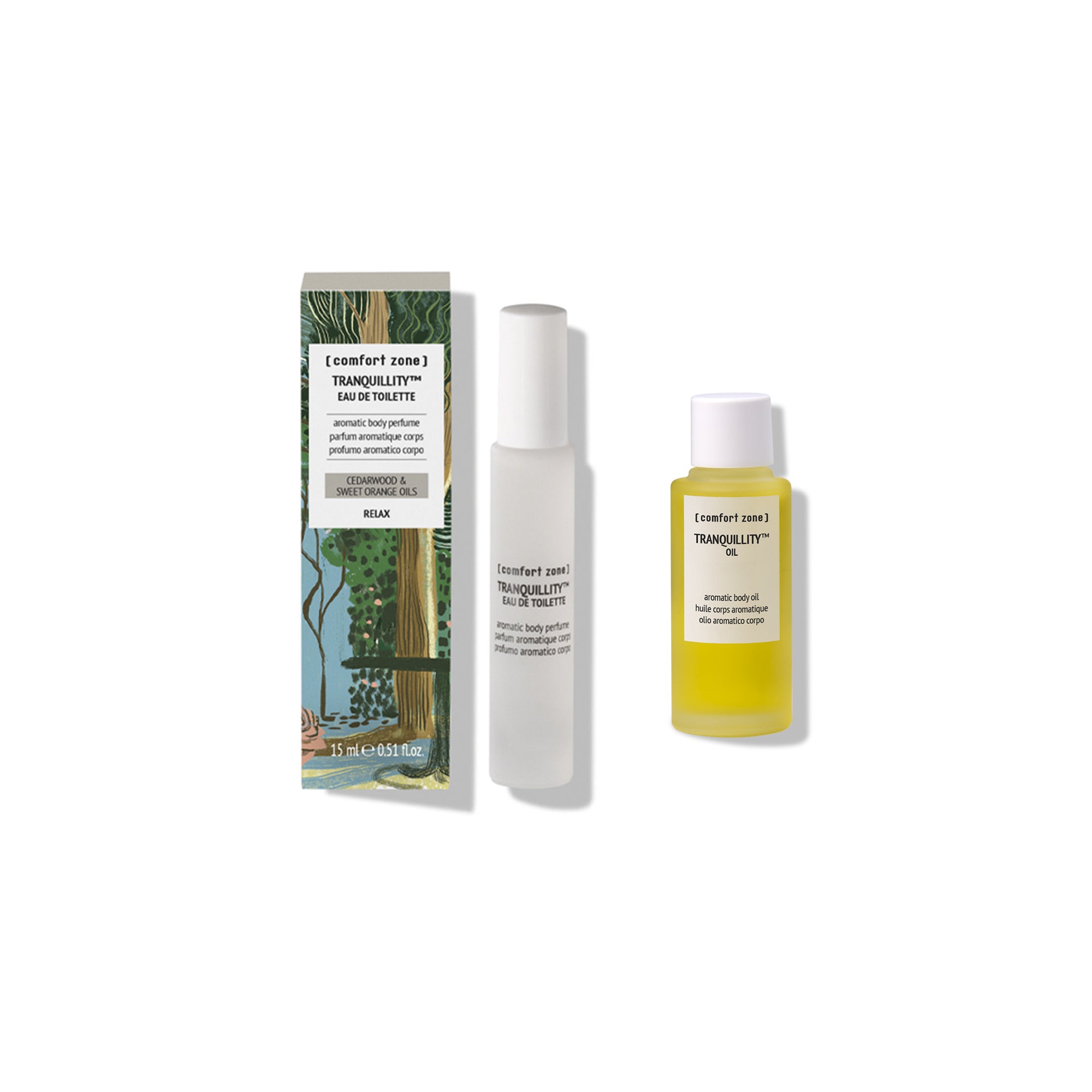 : TRANQUILLITY RELAX TO GO KIT  Eau de Toilette en aromatische lichaamsolie -Relax
