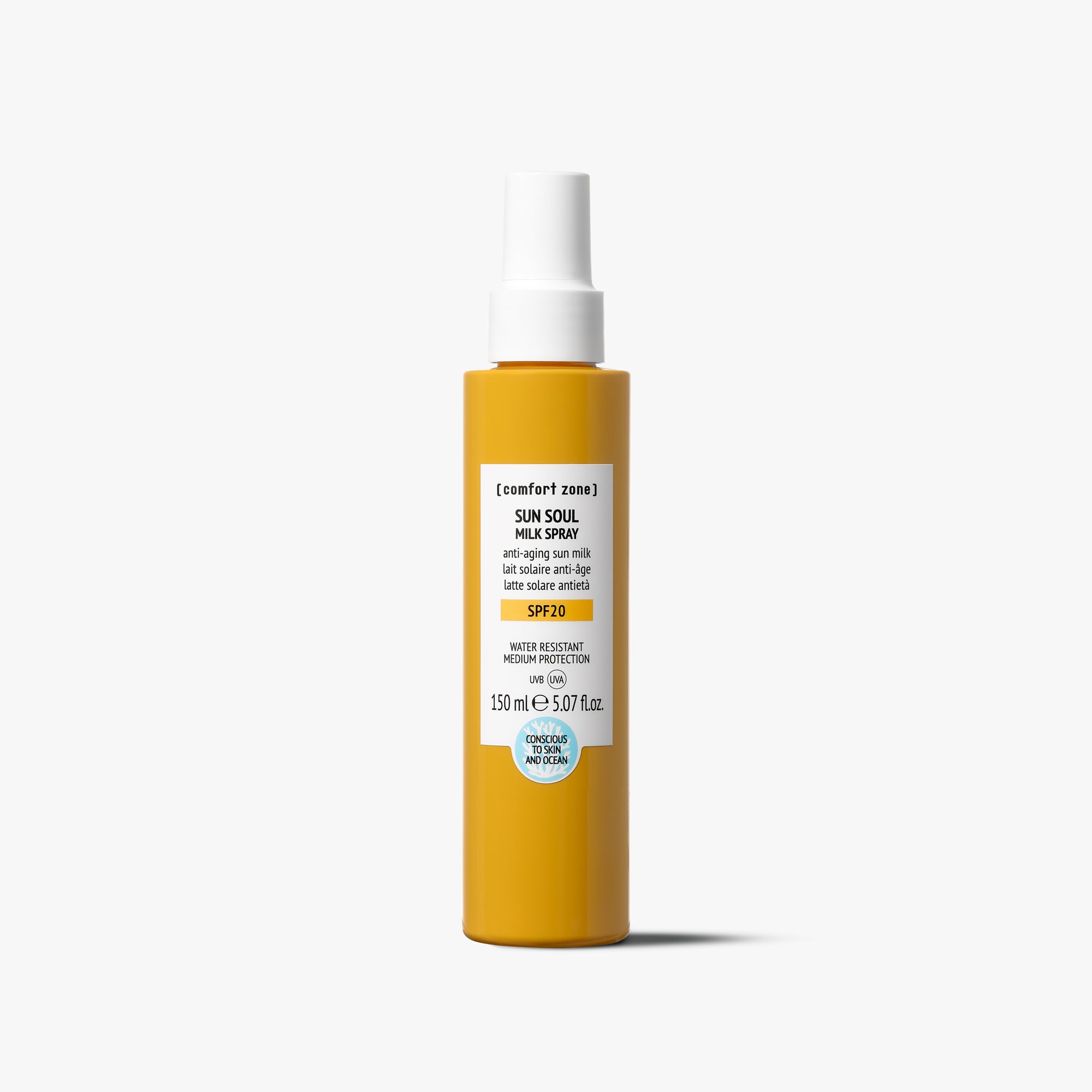 Comfort Zone: Sun Soul Milk Spray Spf 20 anti-aging zonnemelk-8004608515999
