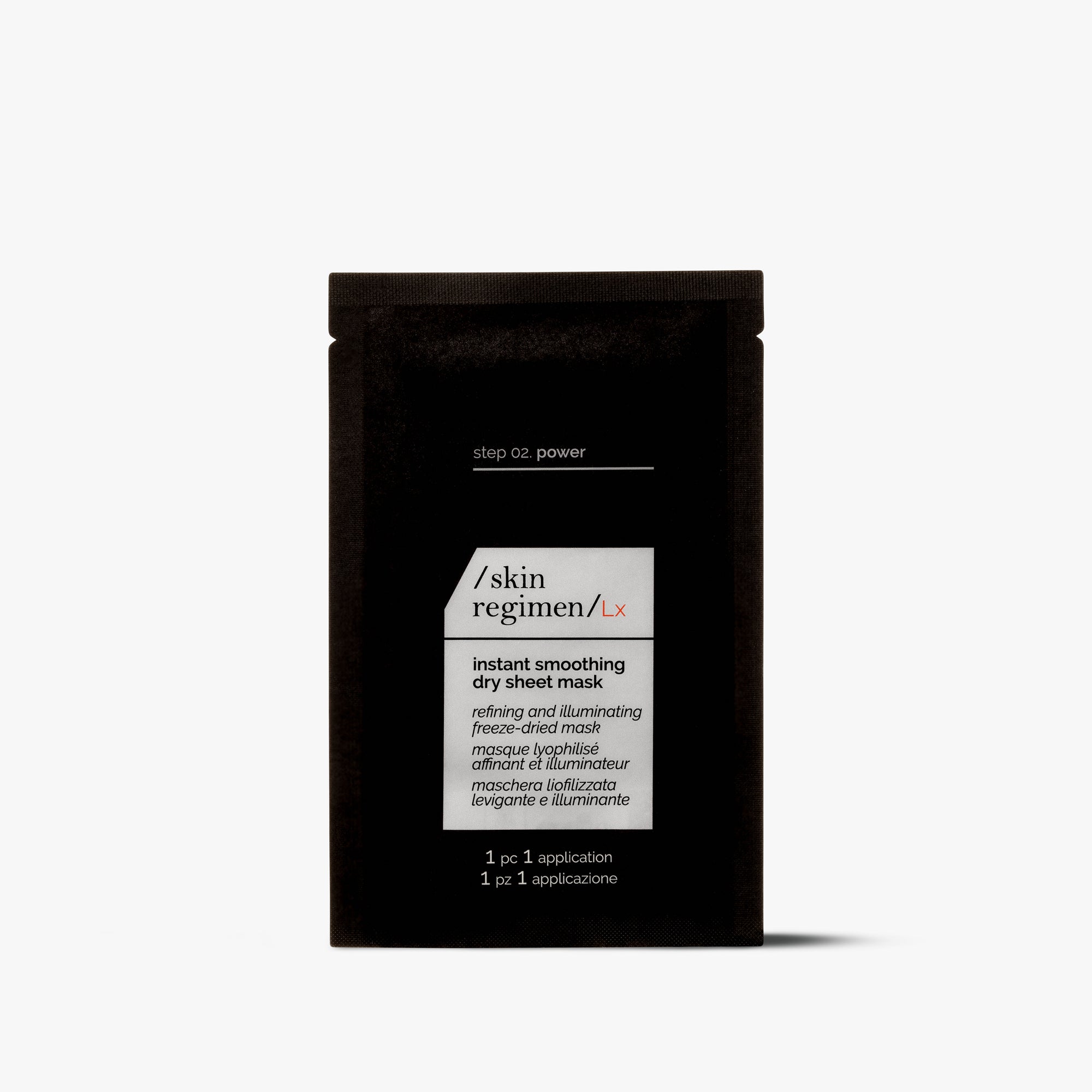 Comfort Zone: Skin Regimen Lx Instant Smoothing Dry Sheet Mask verfijnend en verhelderend gevriesdroogd masker-8004608528890
