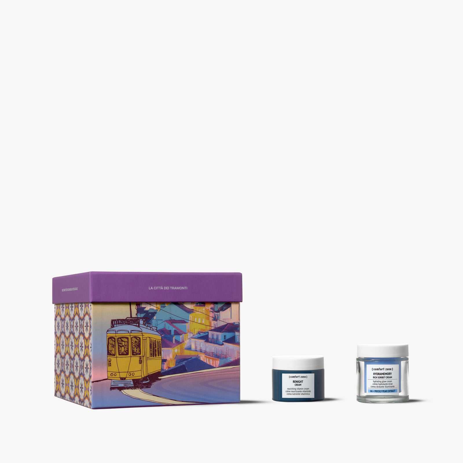 Comfort Zone: Kit The City Of Sunsets Voedende Glow Gezichtskit-8004608529590
