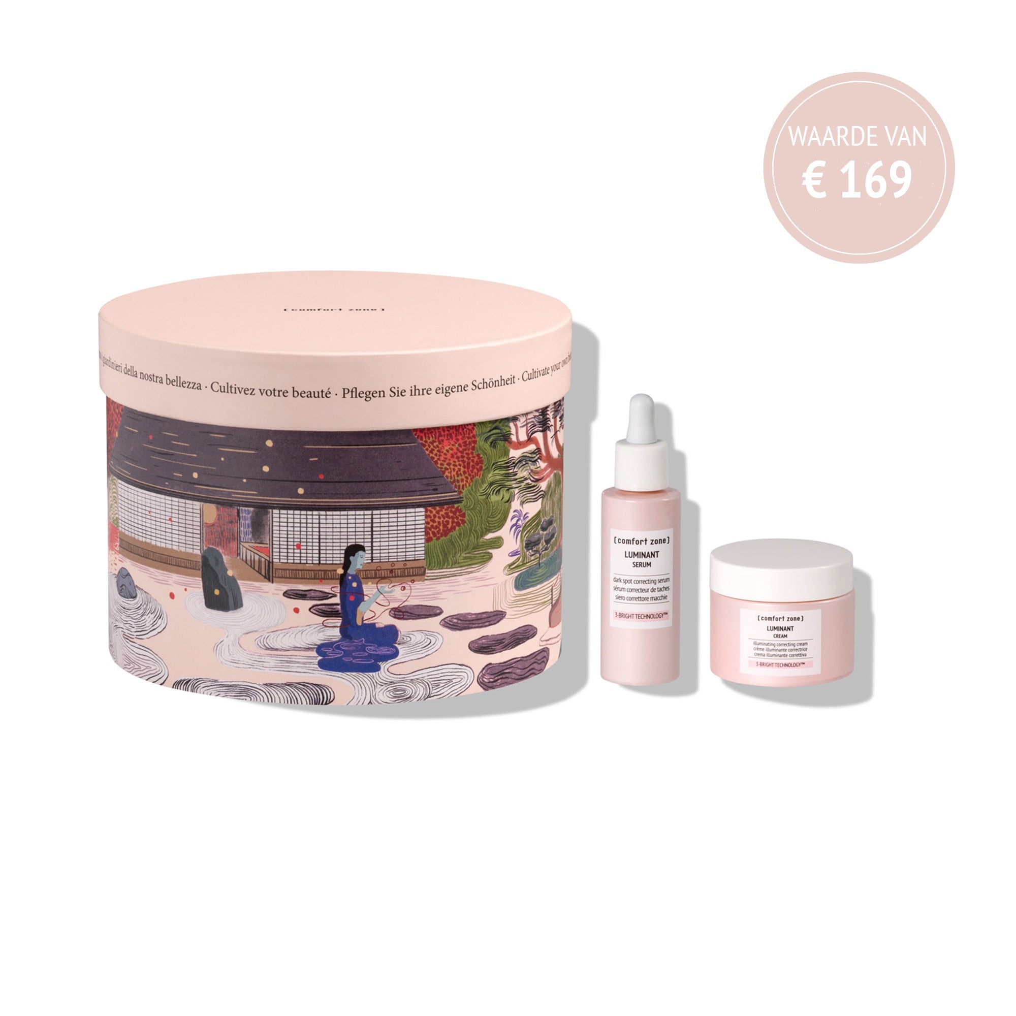 Comfort Zone: KIT ZEN GARDEN <p>Verhelderend corrigerend gezichtsverzorgingsset</p>
-PDP

