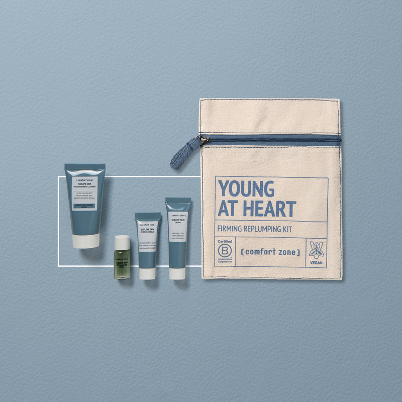 Comfort Zone:  YOUNG AT HEART KIT  Verstevigende en volumeherstellende routine -1.jpg
