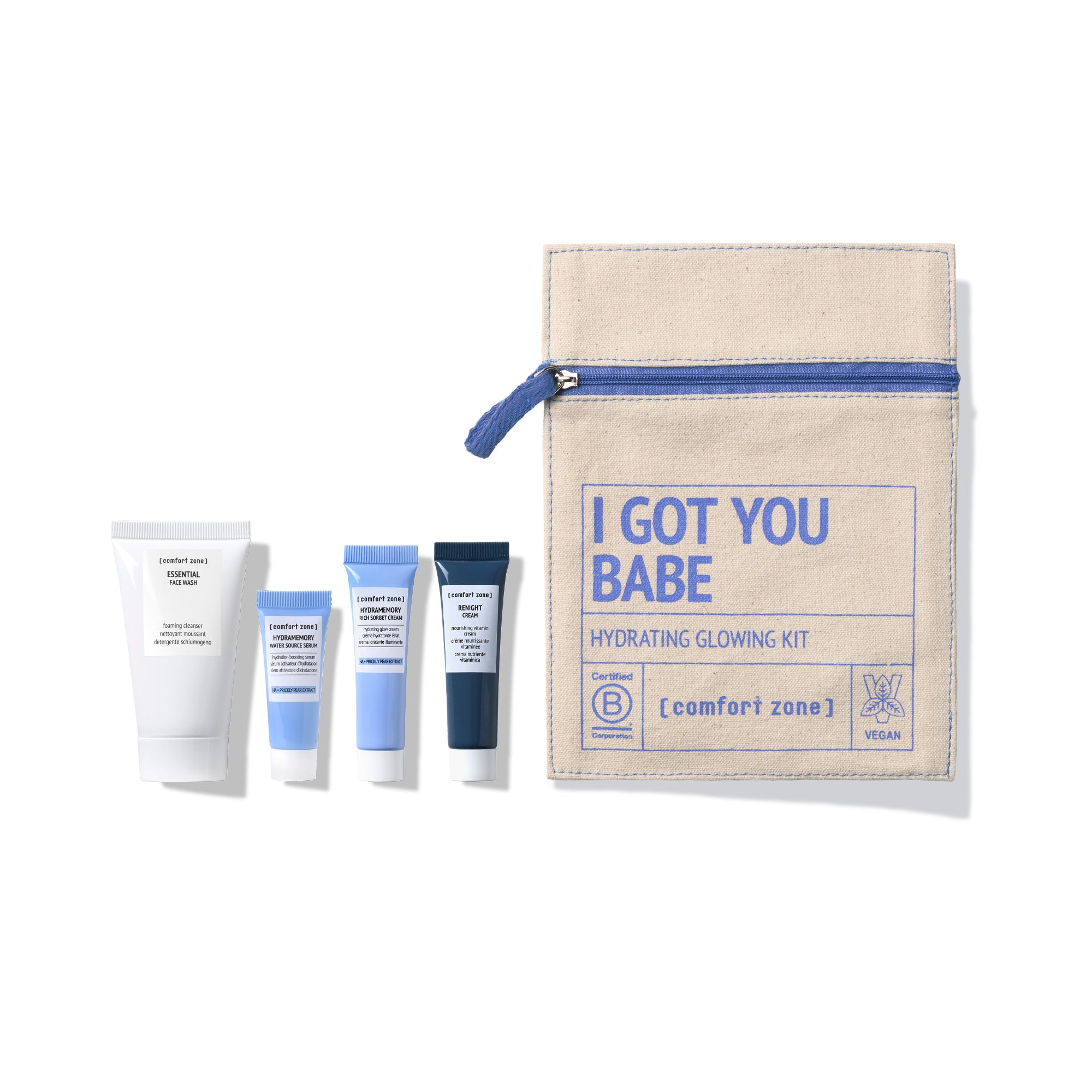 Comfort Zone:  I GOT YOU BABE KIT Hydraterende glow-kit -0
