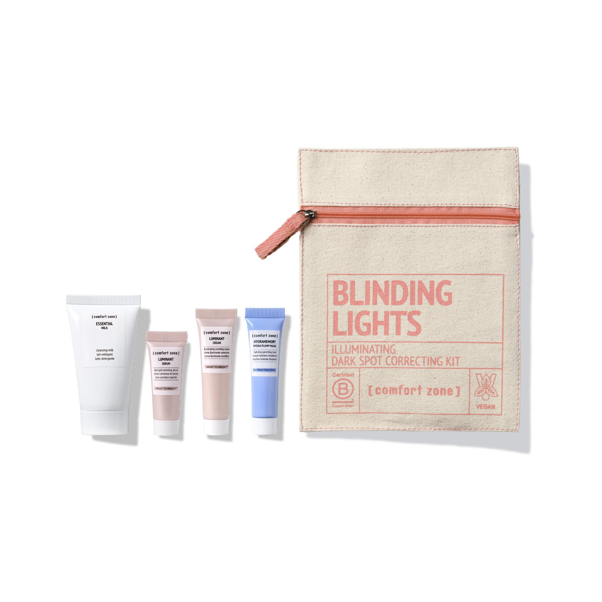 Comfort Zone:  BLINDING LIGTS KIT Verhelderende en egale teint kit-zone
