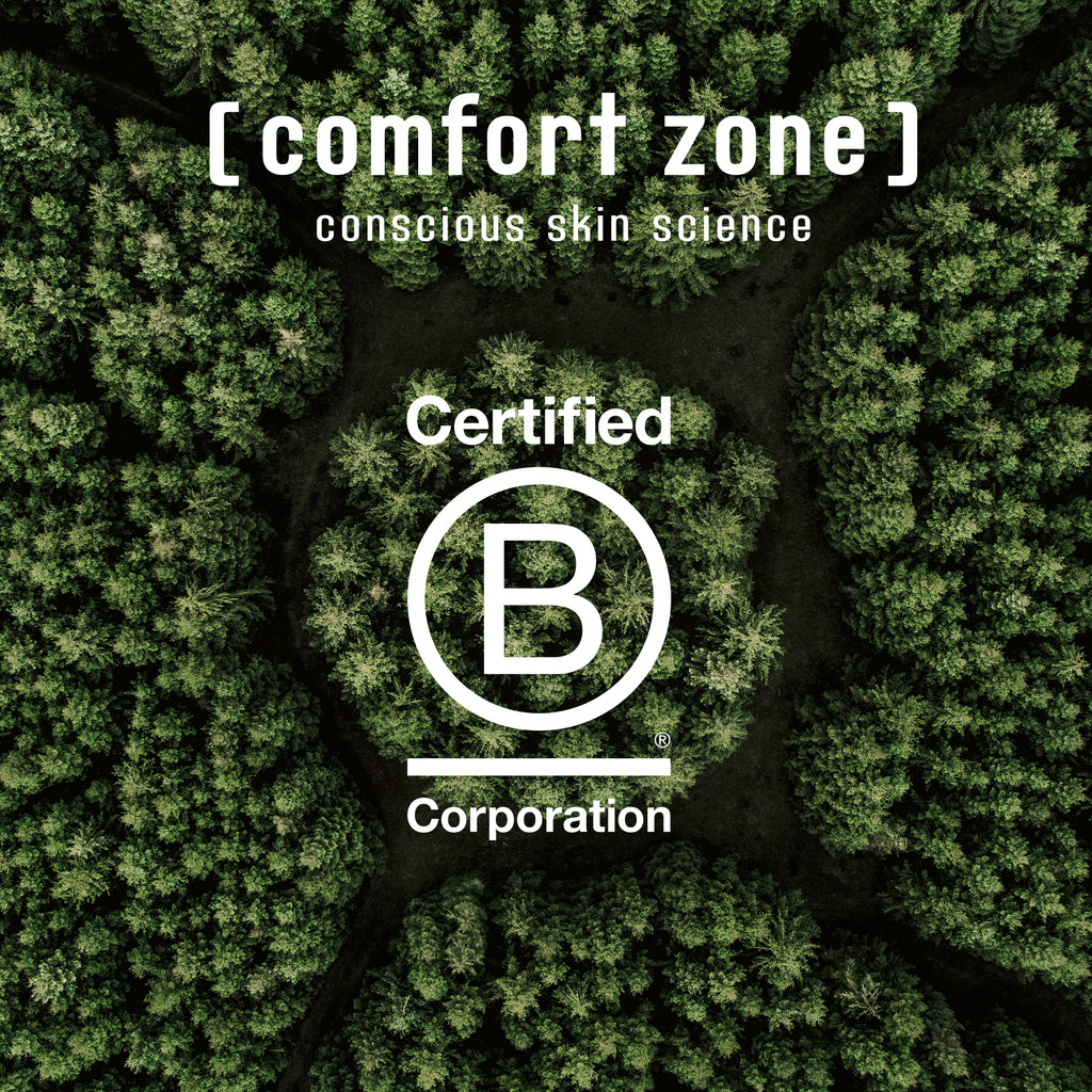 Gecertificeerde B Corp huidverzorging van Comfort Zone